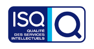 logo isq opqcm 4 qualite des services intellectuels certificat auvalie innovation conseil en strategie et financement des entreprises innovantes innovation