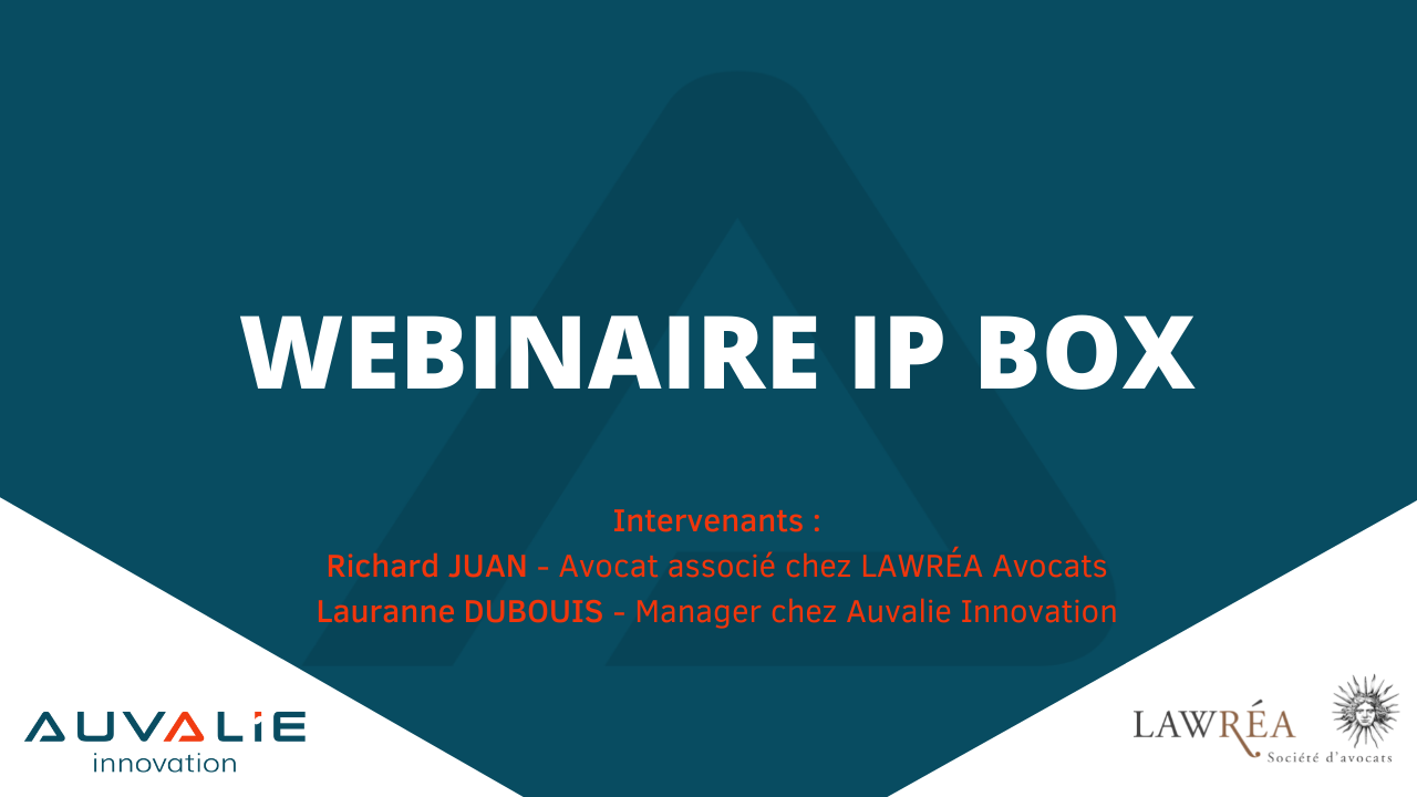 Webinaire IP Box